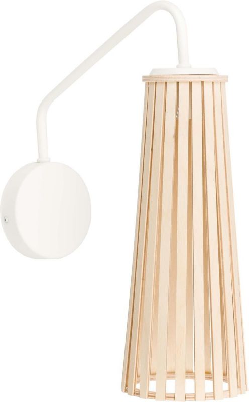 Kinkiet ścienny Nowodvorski Lighting Dover jasne drewno-biały 1 x GU10 x 35W IP20 wym: 37 x 12 x 27 cm - 1 szt.