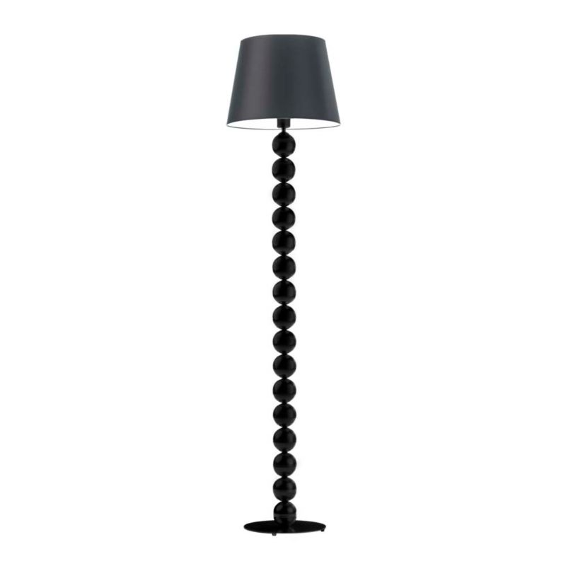 Lampa stojąca Volta Light Factory podłogowa z abażurem cappuccino stożek BUBBLE 1szt.