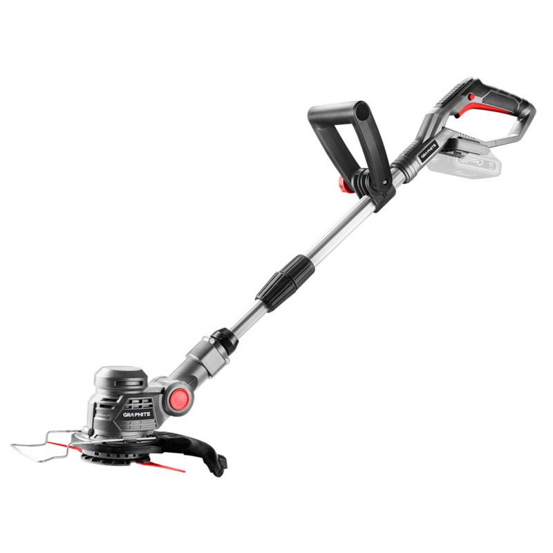 Podkaszarka akumulatorowa GRAPHITE Energy+ 18V, Li-Ion, szerokość koszenia 254 mm, bez akumulatora 1 szt
