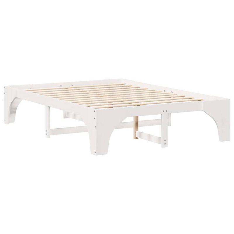 Rama łóżka WaszeMeble 150x200 cm Biały sosna WM-872984 1 szt.