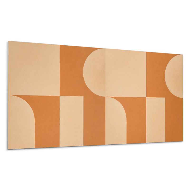 Panele samoprzylepne Wallfluent 40x20 cm Abstrakcyjne kształty geometryczne 10 szt.