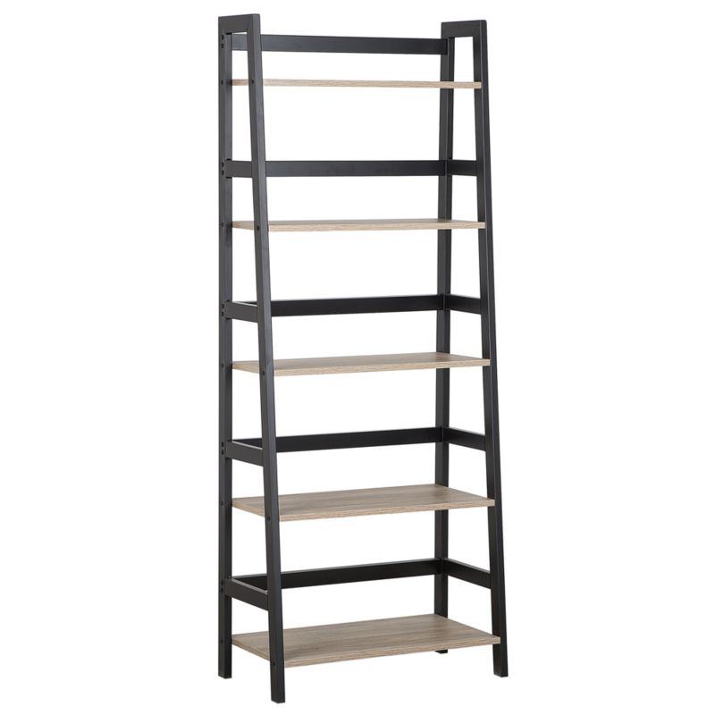 Regał 5 półek Croydon 163 cm Czarny 1 szt.