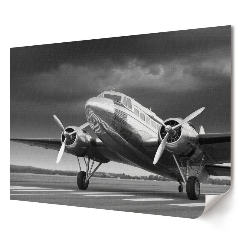 Plakat canvas Wallfluent Format A1 Klasyczny samolot Artysta Artur Piotrowski 1 szt.