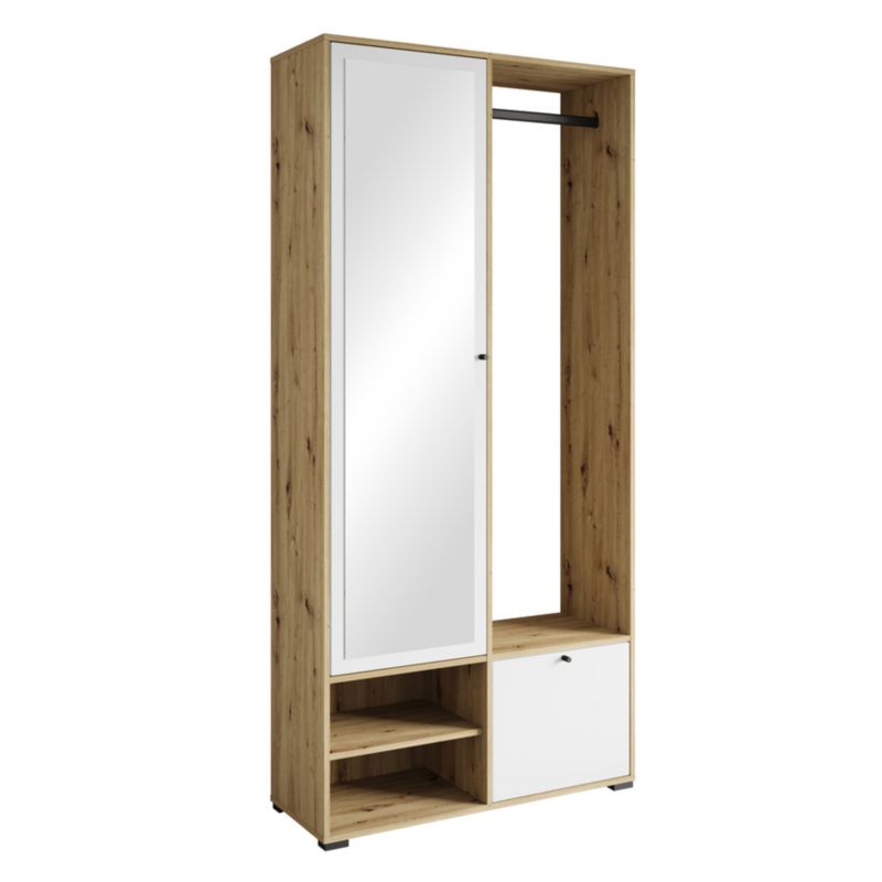 Garderoba MINIO go for it DAFNI dąb artisan/biały 1 szt.