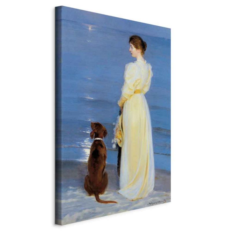 Obraz Artgeist Letni wieczór w Skagen 80 x 120 cm płótno włoskie 1 szt