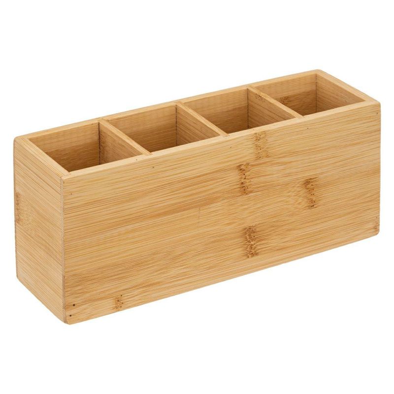 Organizer kosmetyczny 5five Simply Smart bambusowy 4 przegródki 22,4x7,1x9,8 cm 1 szt.