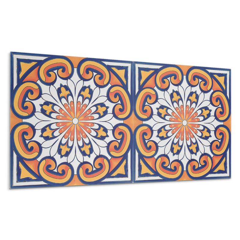 Panel samoprzylepny Wallfluent 100x50 cm Kwiatowy design z tłem w subtelnych odcieniach 1 szt.