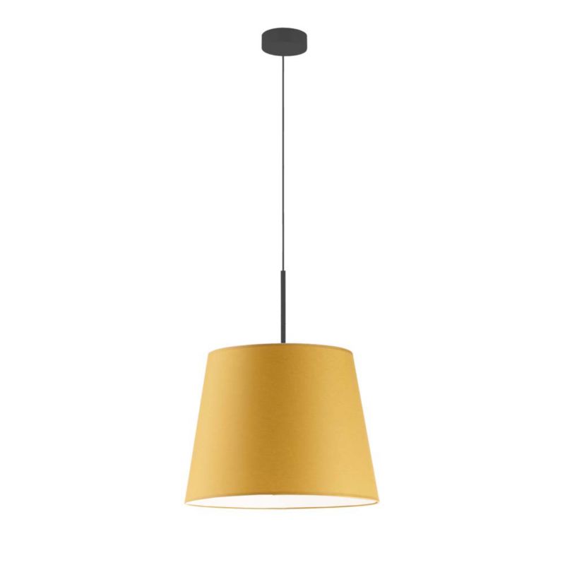 Lampa wisząca Volta Light Factory sufitowa regulowana z abażurem stożek Musztardowy SPACE 1szt.