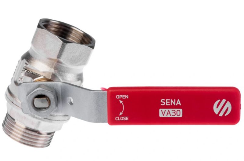 Zawór Arco kulowy do wody z dźwignią DN25 GZ-GW SENA VA30 Inox 25.4 mm 1 szt.