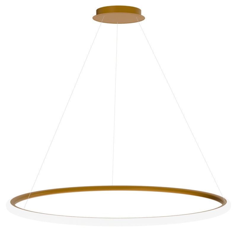 Lampa Sufitowa Wisząca Toolight Lhj005-Cp Led Złoty, Złoty Szczotkowany 1 Szt