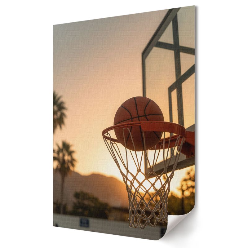 Plakat Wallfluent Format A4 Gra w kosza Kolektyw Parallel Form 1 szt.