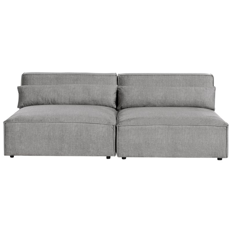 Sofa modułowa dla 2 osób Hellnar Szary 1 szt.