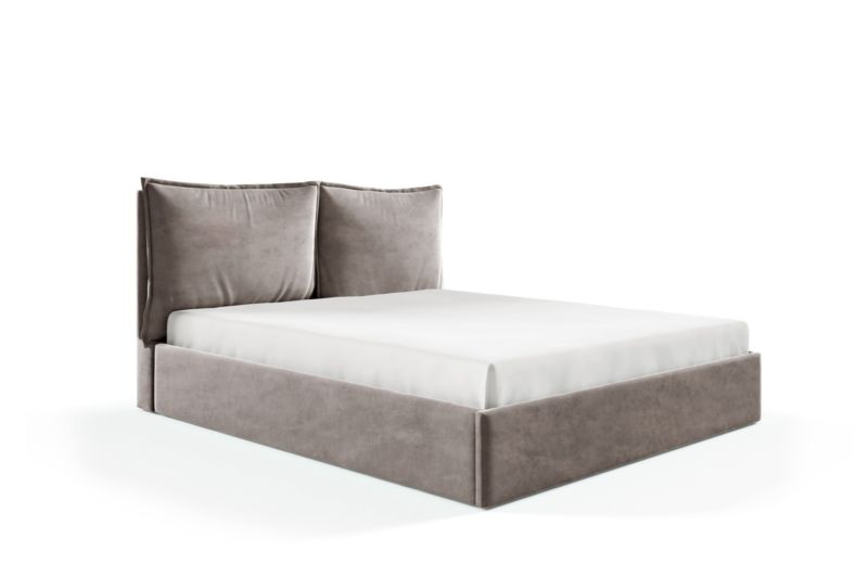 Łóżko SOFELLO 180x200 z pojemnikiem , metalowy stelaż GLAM riviera16 1szt.