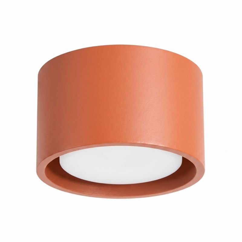 Plafon MODO 1 ochra czerwona Gx53 Sollux Lighting 1 szt.
