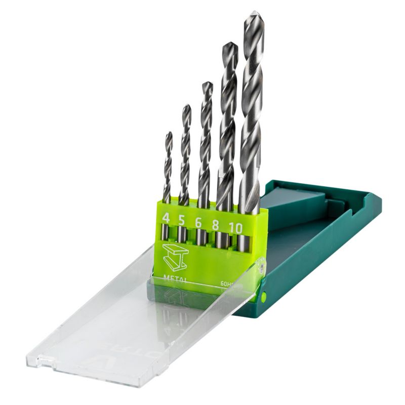 Wiertła do metalu VERTO 4 do 10 mm 1 kpl.