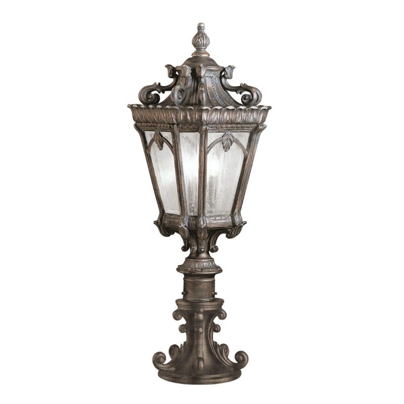 Lampa ogrodowa stojąca Kichler Tournai brązowa 2 x E14 x 60W IP44 wym: 67 x 25,4 x 25,4 cm - 1 szt.