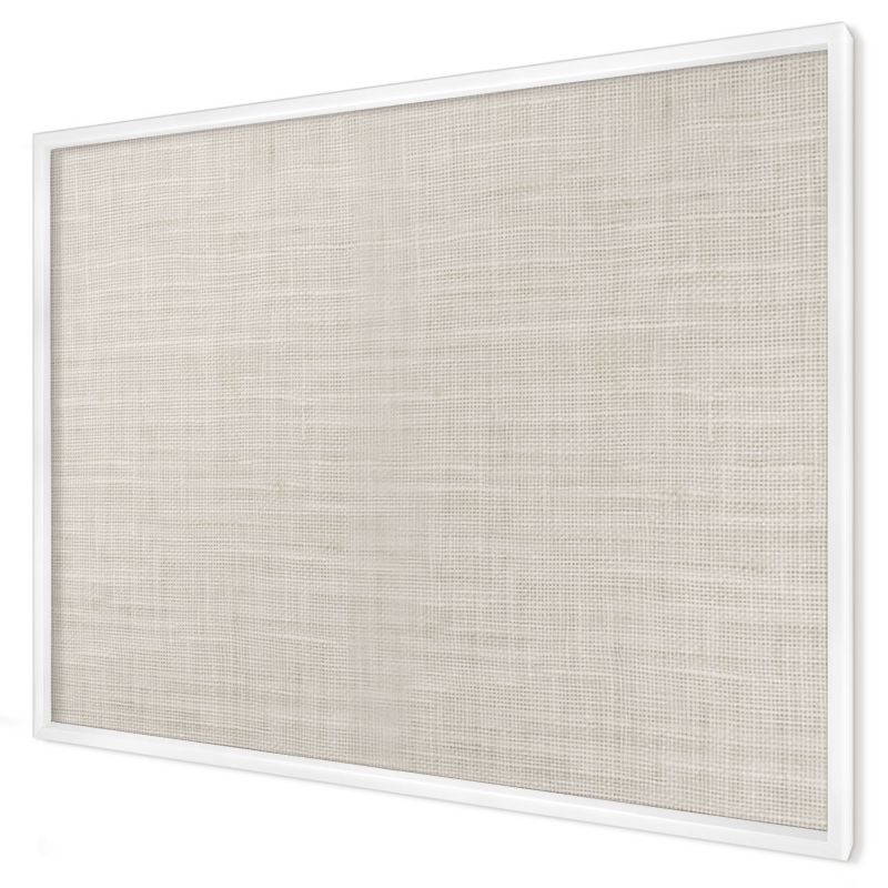 Dekoracyjna tablica magnetyczna Wallfluent 100x70 Subtelna elegancja w białej ramie 1szt