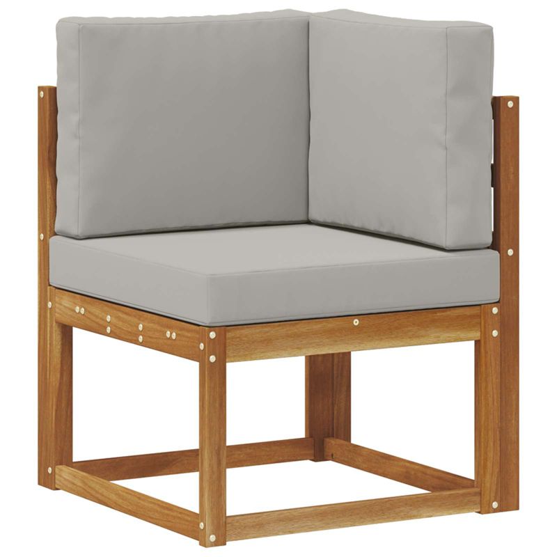 Sofa ogrodowa WaszeMeble z akacji brązowa z poduszkami WM-900465 1 szt.
