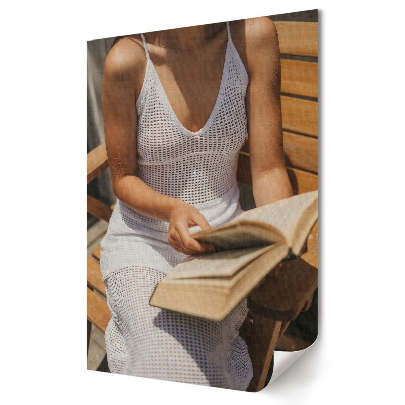 Plakat canvas Wallfluent Format A3 Kobieca lektura Formacja Artystyczna Manufaktura Sztuki 1 szt.
