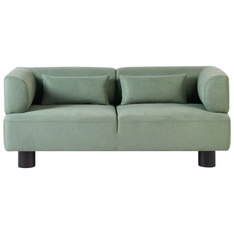 Sofa dla 2 osób Movik Jasnozielony 1 szt.