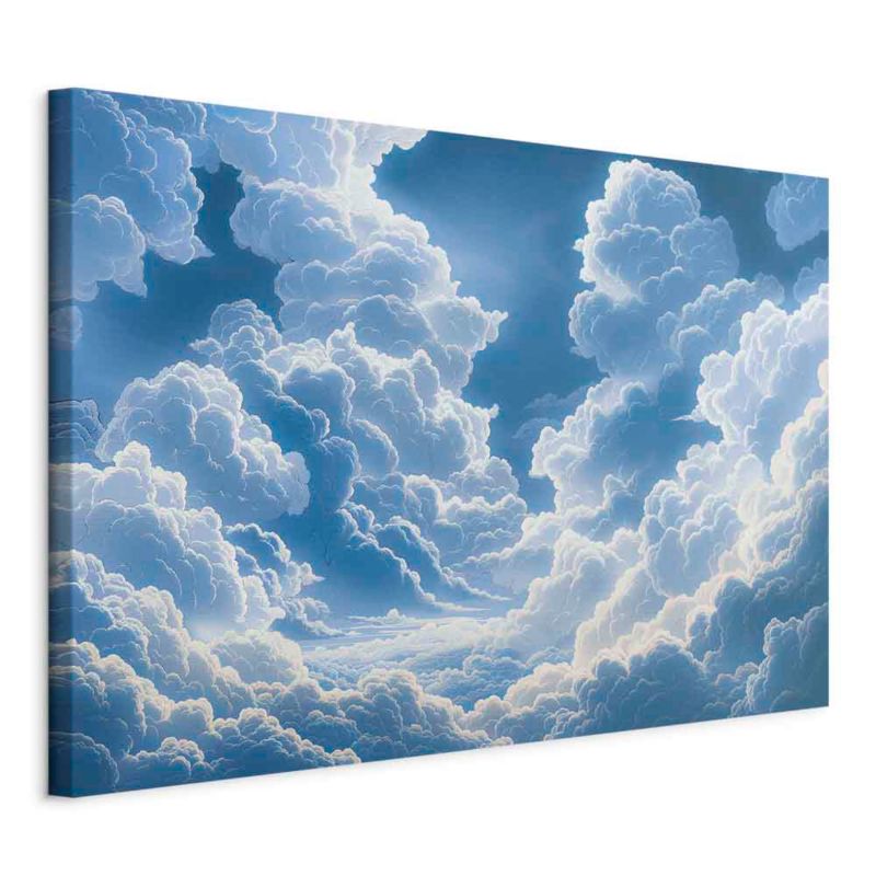 Obraz Artgeist Puchate chmury 120 x 80 cm płótno włoskie 1 szt