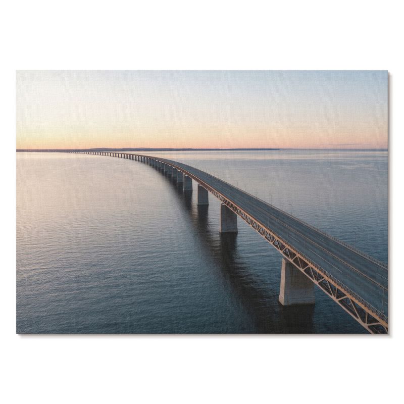 Plakat na Ścianę Tulup 59,4x42 cm (A2) Most morski Do salonu, sypialni, biura 1 szt.
