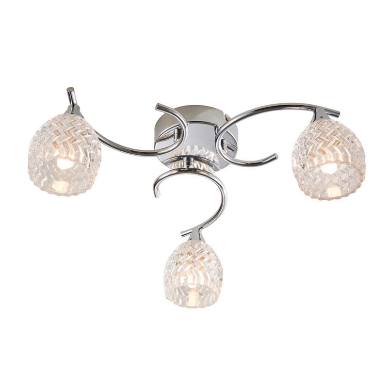 Lampa wisząca Endon BOYER chromowana 3xG9x40W IP20 wym:13,5x40x40cm - 1 szt.