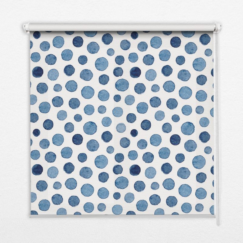 Osłona Okienna Tulup 100x180 cm Niebieskie Kropki Montaż do ściany/sufitu 1 szt.