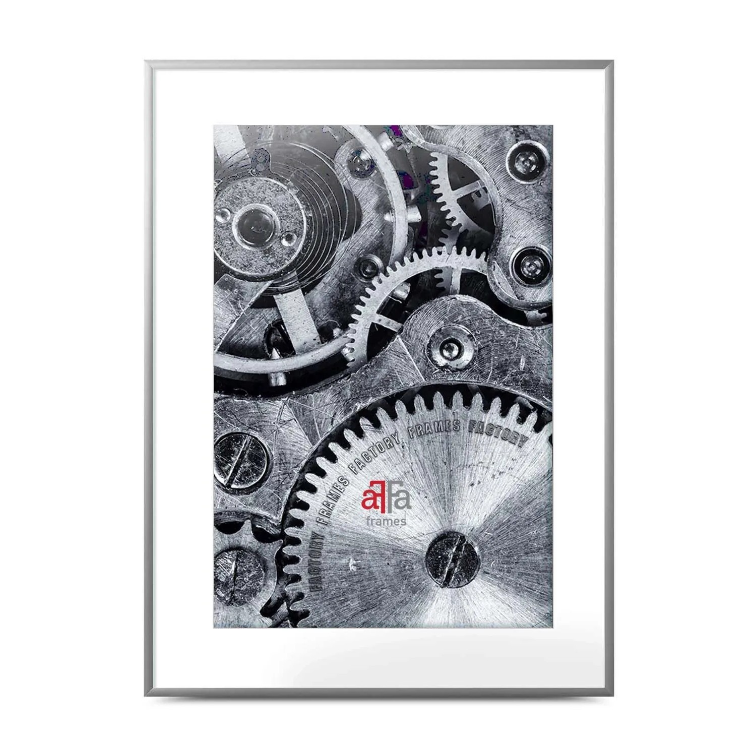 Frames Factory Fotorama ALU 70 x 100 cm srebro