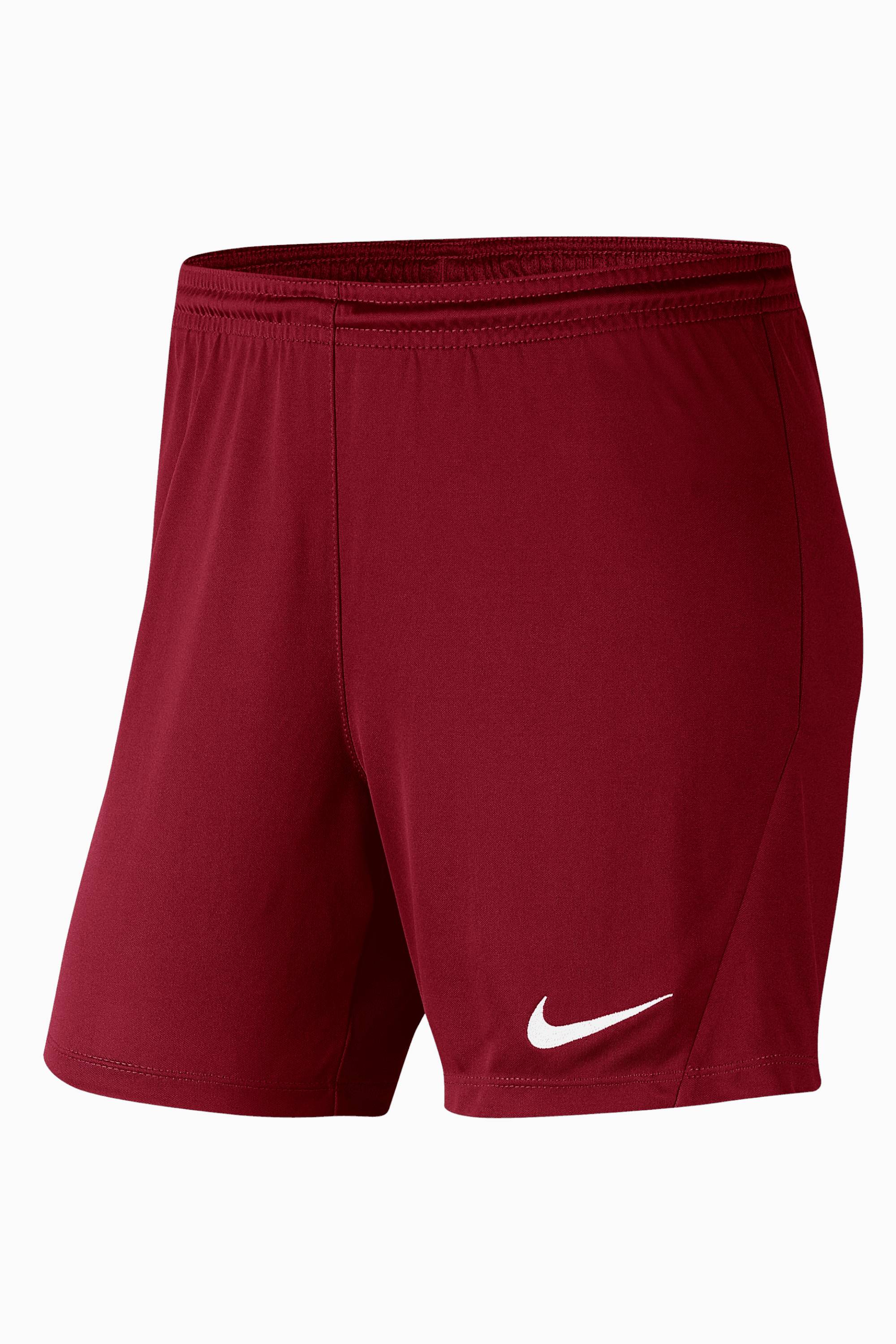 Spodenki Nike Dry Park III Damskie - Bordowy