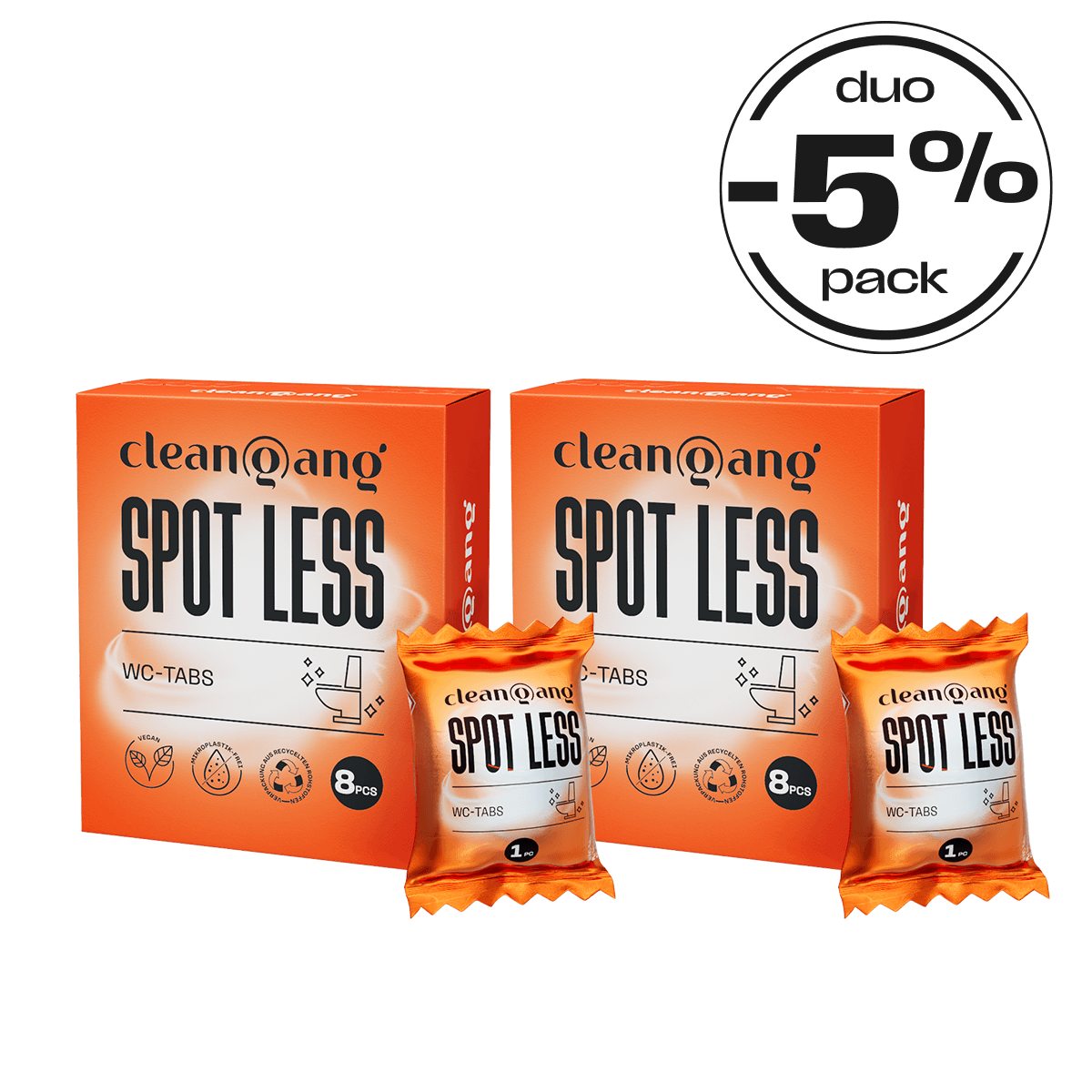 duo pack Spot Less