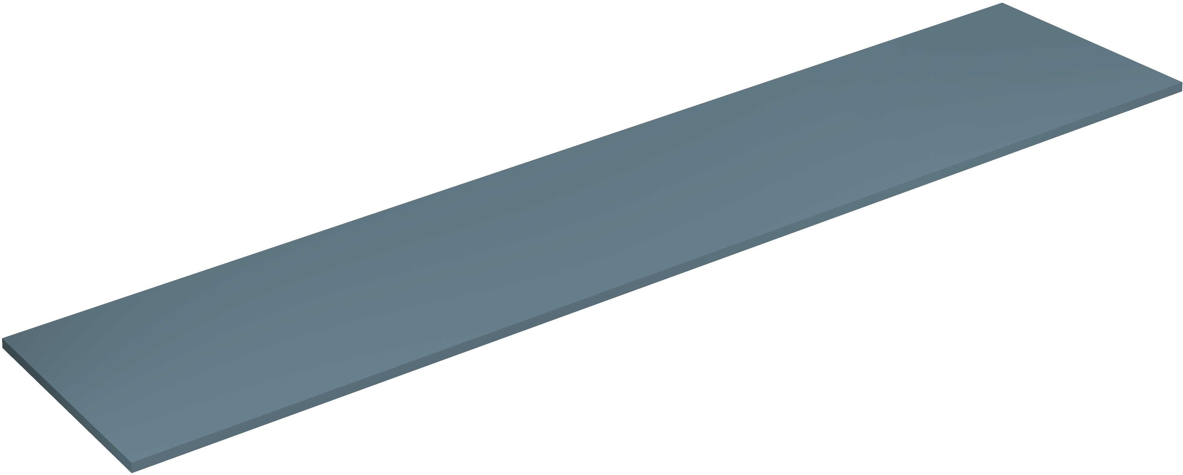 Kludi Icos blat naszafkowy 240x50 cm niebieski 50T240O3