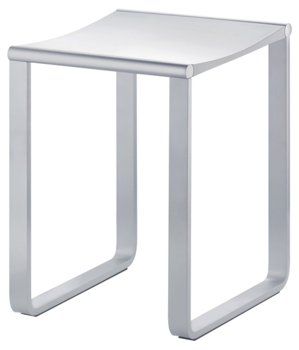 Keuco taboret łazienkowy chrom/czarno-szary 14982010037