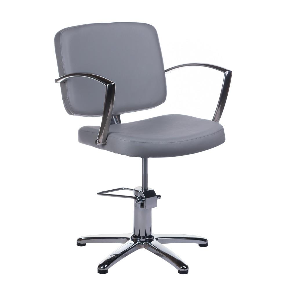 BS Fotel fryzjerski Dario BH-8163 jasnoszary