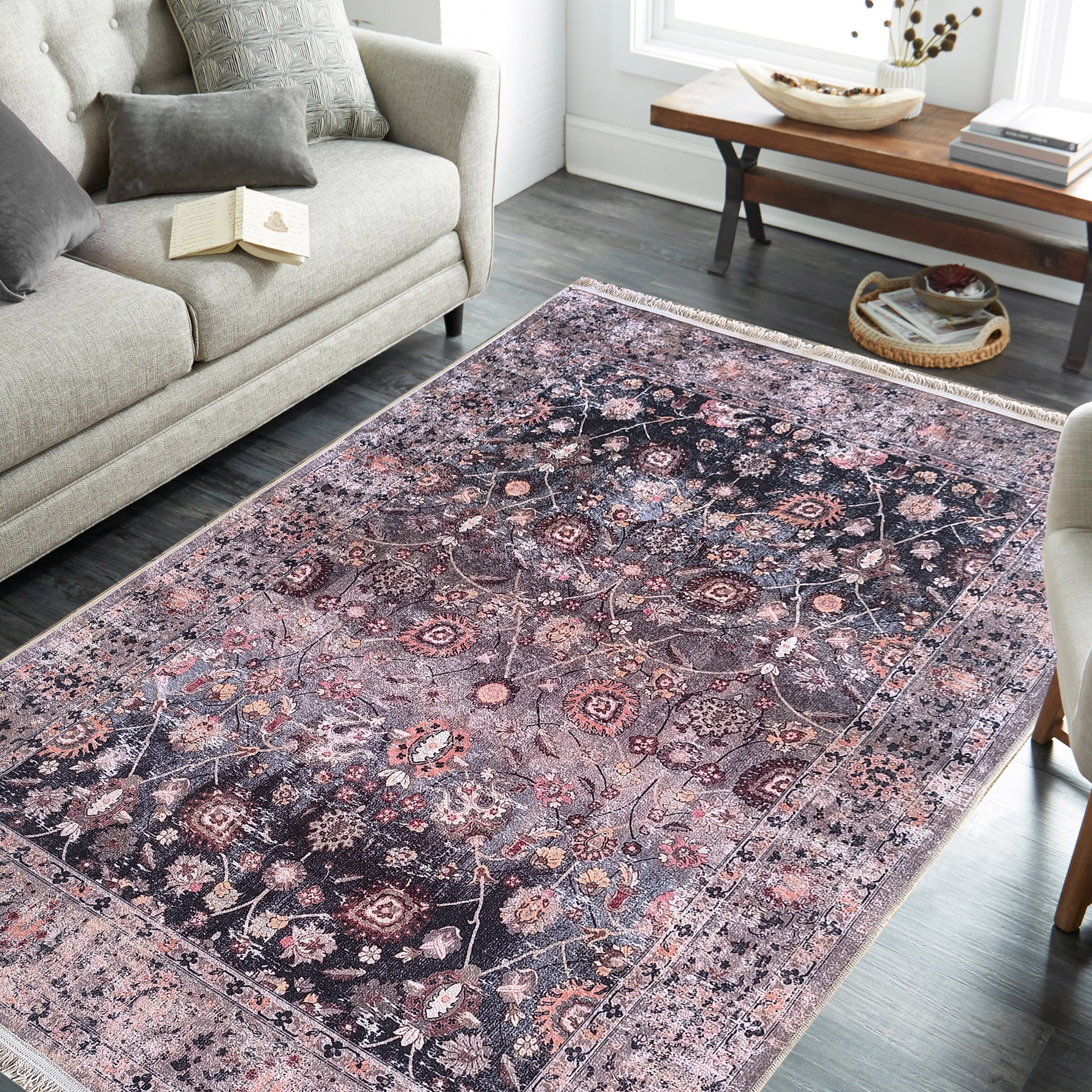 Dywan - 60 x 100 cm - Wielokolorowy - Nowoczesny - Dywanopol