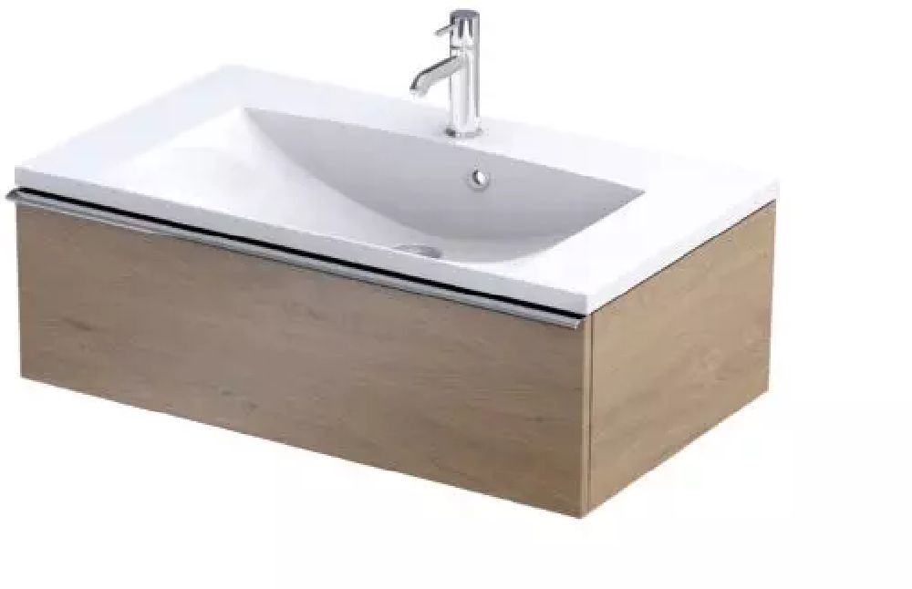 Darmowa Dostawa - Szafka 79.6x45.5x25 cm podumywalkowa wisząca dąb Oristo Etna OR52SD1S8078