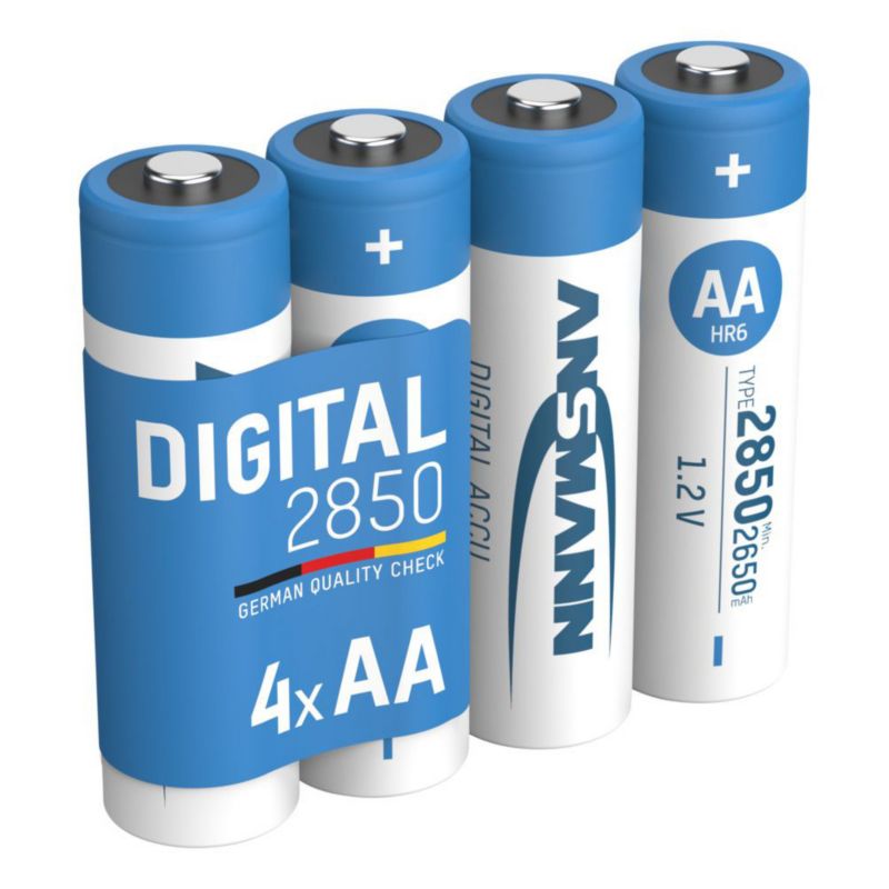 Akumulatory NiMH ANSMANN AA/HR6 2850mAh 1.2V - 4 szt.