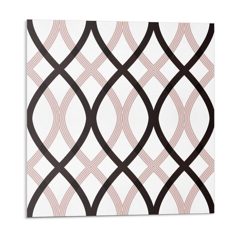 Kafelki samoprzylepne Wallfluent 50x50 cm Fale w nowoczesnym stylu 4 szt.