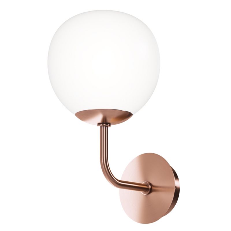 Kinkiet Maytoni ERICH kula miedziano-biały 1xE14x40W wym:27x15x19cm IP20 -1 szt.