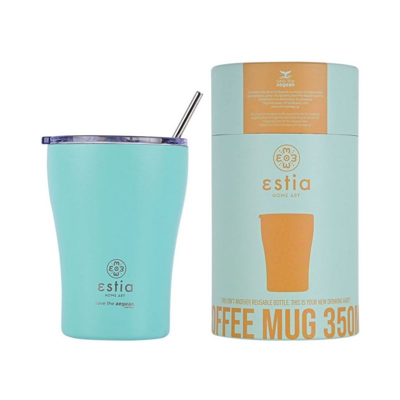 Kubek termiczny Estia stal nierdzewna zielony 350 ml 1 szt.