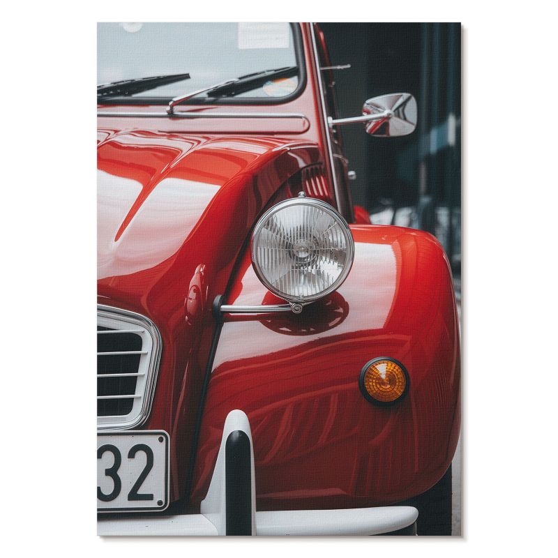 Nowoczesny Plakat na Płótnie Tulup 21x29,7 cm (A4) Klasyczny pojazd Do biura, salonu, przedpokoju 1 szt.