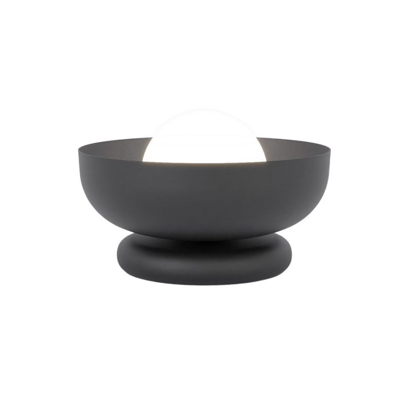 Lampa stołowa Emibig OZZY czarno-biała 1xG9x15W IP20 wym:13x20x20cm - 1 szt.