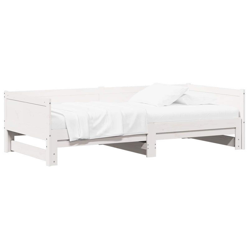 Łóżko Drewniane WaszeMeble 180x200 cm Białe WM-8004796 1 szt.