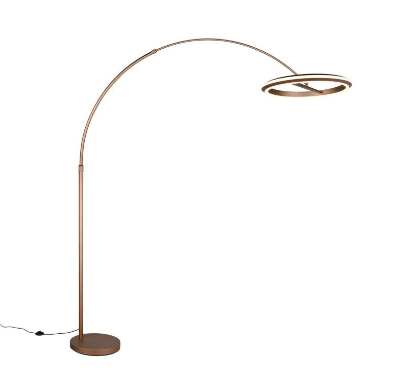 Lampa podłogowa Trio AMADOR beżowa LED 21W 2300/3000/4000K 2400lm IP20 wym:205x45x165cm - 1 szt.