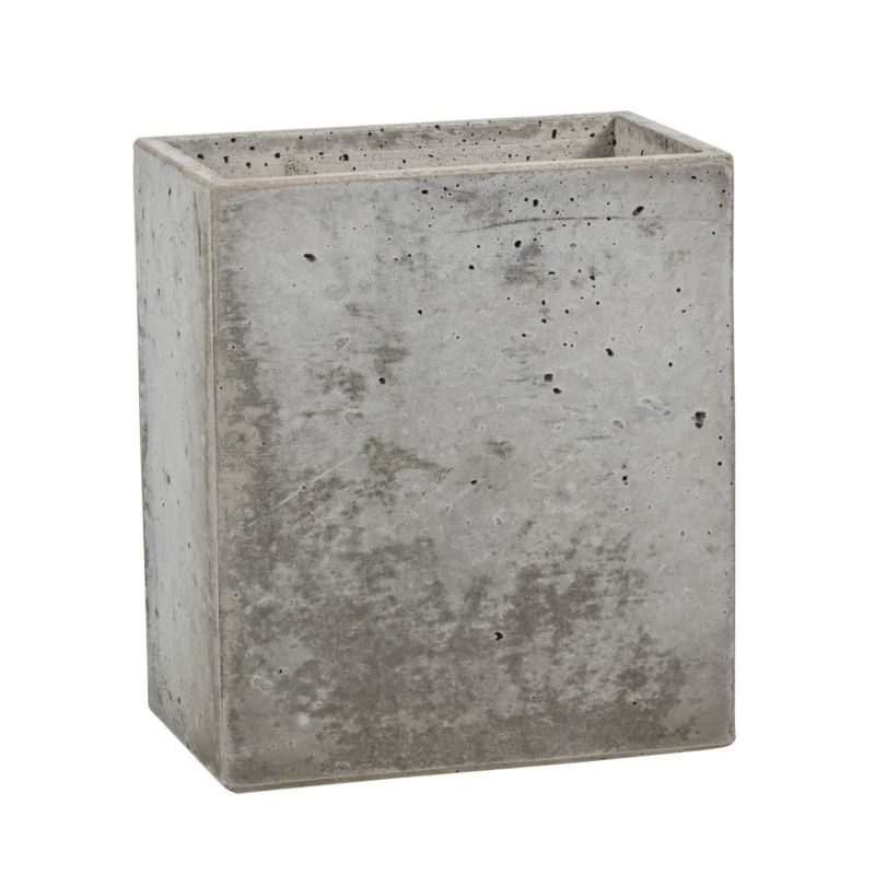 Donica Zadora Betonowa Zewnętrzna LINEA S 35x22x40 szary naturalny 1 szt