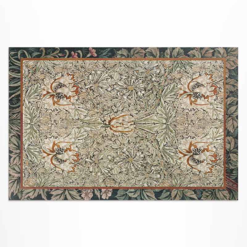 Dywan Winylowy Z Nadrukiem Wallfluent 100x150 cm Wiciokrzew William Morris 1 szt.