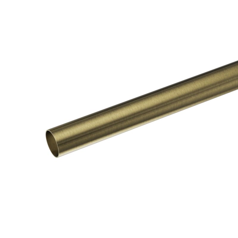 Drążek GoodHome Antiki 19 mm 160 cm złoty