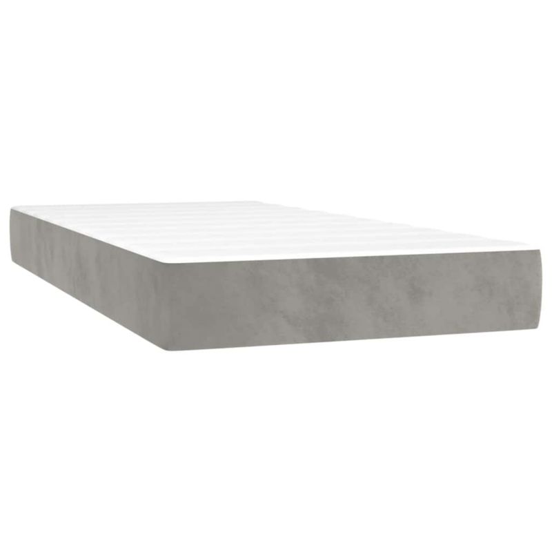 Materac Sprężynowy WaszeMeble 90x220 cm Biały WM-4016600 1 szt.