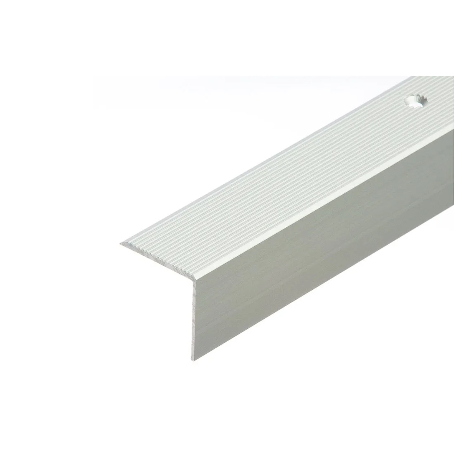 Cezar Profil schodowy aluminiowy 30x30 mm 2 m srebrny