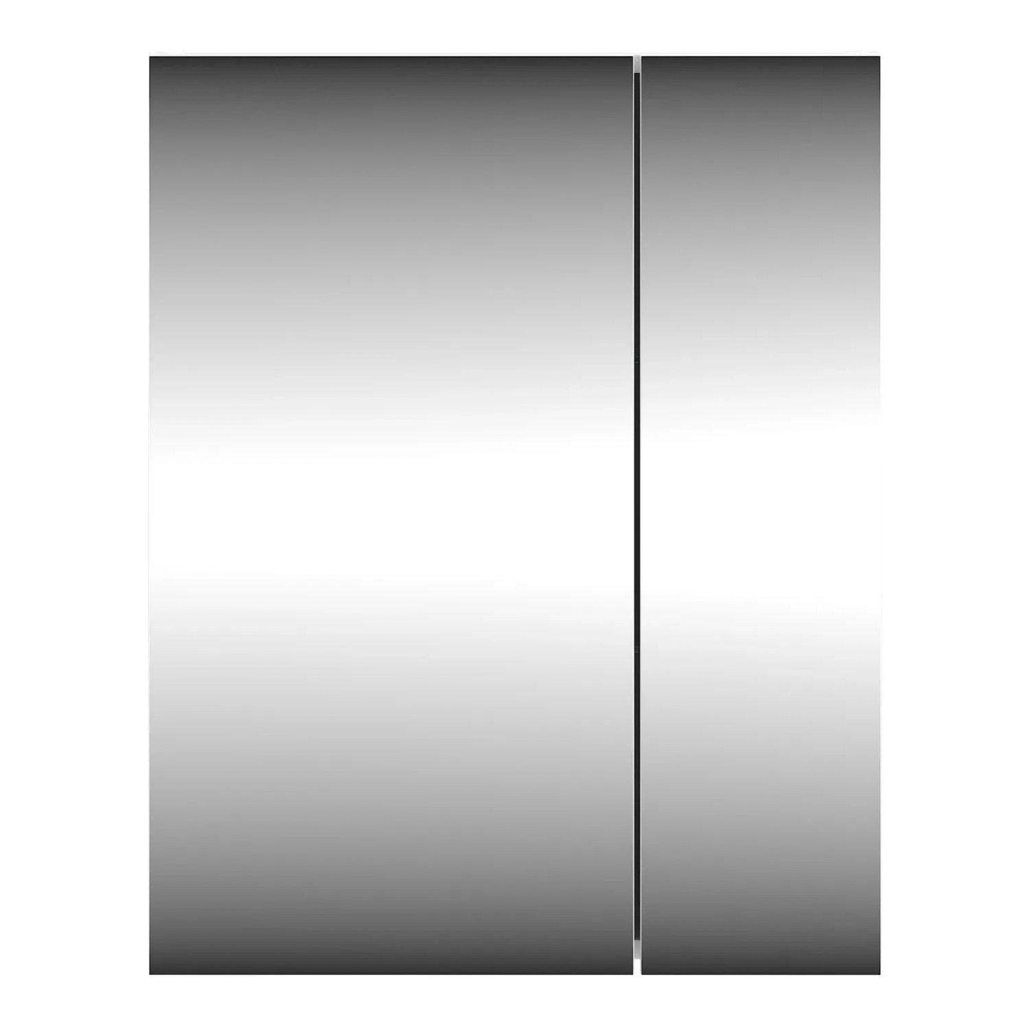 Szafka Lumina 60 z lustrem Biały 60x76x17